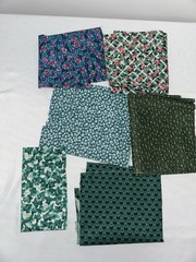 Large Lot Vintage Floral Fabric Pieces Scraps 3 Pounds Tiny Flowers 90’s