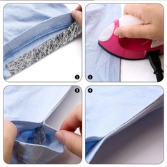 1Pc Hot Melt Double-Sided Tape Self-Adhesive Pants Paste Iron on Trousers Fabric