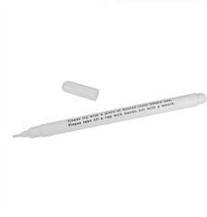 12Pcs White Color Heat Erasable Fabric 1 Count (Pack of 12), 12Pcs,