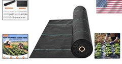 6x300ft Woven Landscape Fabric – Heavy Duty With High Permeability