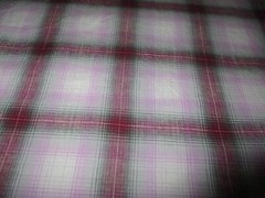 BTY ~ Vintage pink Red Gray Cotton homespun Fabric