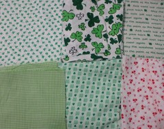 5 lb 1 oz Box of Assorted Fabric Scraps – Kids, Holidays, Varied Prints FSBTB144