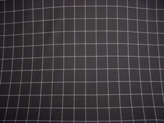 3-3/8Y Ralph Lauren LFY62100F Clifton Tattersal Jet Drapery Upholstery Fabric