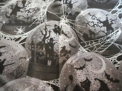 Brand New Gothic Halloween 100% Cotton by the 1/2 yard 18″ x 44″