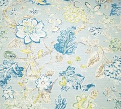 Romolo in Mist BTY 54″ Wide P Kaufmann 100% Cotton Nomad Blue Green Jacobean