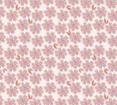 Hide and Seek Painted Daisies Pink 23409 Fabric Poppie Cotton by the Half Yard