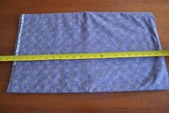 By 1/2 Yd, Vintage, Brown & Green on Lavender Quilt, Peter Pan/Tree House N1327