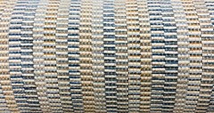 Kravet Crypton Performance Textured Blue Stripe Uphol Fabric 14 yds 34694-521