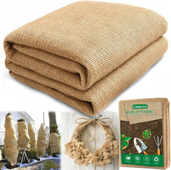 40″ X 40 Feet Burlap Fabric Roll 13 Yards – Burlap Fabric by the Yard for Tree