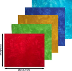 Misscrafts Quilting Fabric 100% Cotton Craft Fabric Bundle Squares Fat Quarters