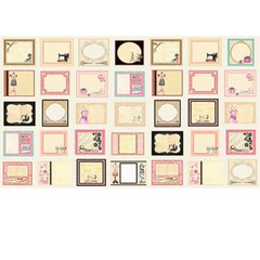 Sewing Machine Theme Notion Blocks Fabric 24″ Panel Cotton by QT Cute As Button