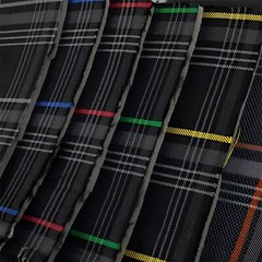 Green GTI Plaid Car Upholstery Fabric – VW Golf MK7- 3mm Foam – 59″ – 150cm- Car