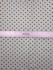 French Market Polka Dot Fabric by Paula Scaletta 8252 Blue Hill Cotton 44″ BTY
