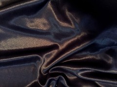 Beautiful DARK NAVY Crepe backed Charmeuse SATIN DESIGNER Fabric