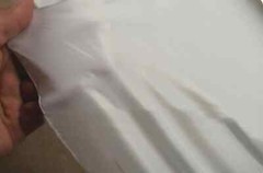 58” Wide By Yards Natural White Down Proof Lining 320T Polyester Cire Taffeta