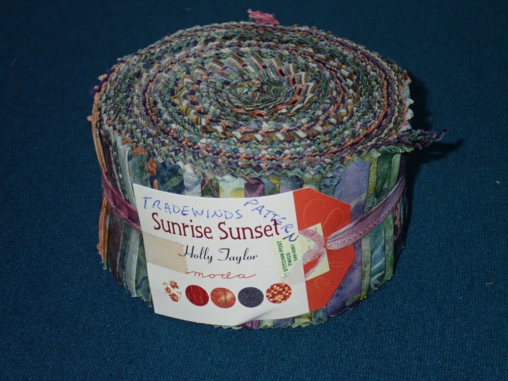 Sunrise Sunset Holly Taylor Jelly Roll Tradewinds Pattern Moda 40 pcs