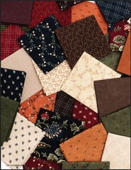 Moda Fabrics Quail Run Mini Charm Pack Kansas Troubles Quilters