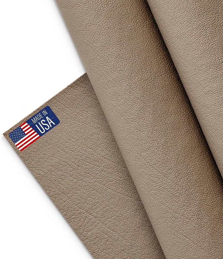 Marine Vinyl Fabric Outdoor Upholstery Faux Leather 1 Yard 54 Inch Wide Pebble