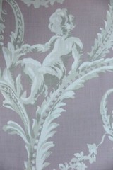 CHIVASSO CURTAIN FABRIC DESIGN Emperors Garden 2.65 METRES CH2664-060 DUSKY PINK