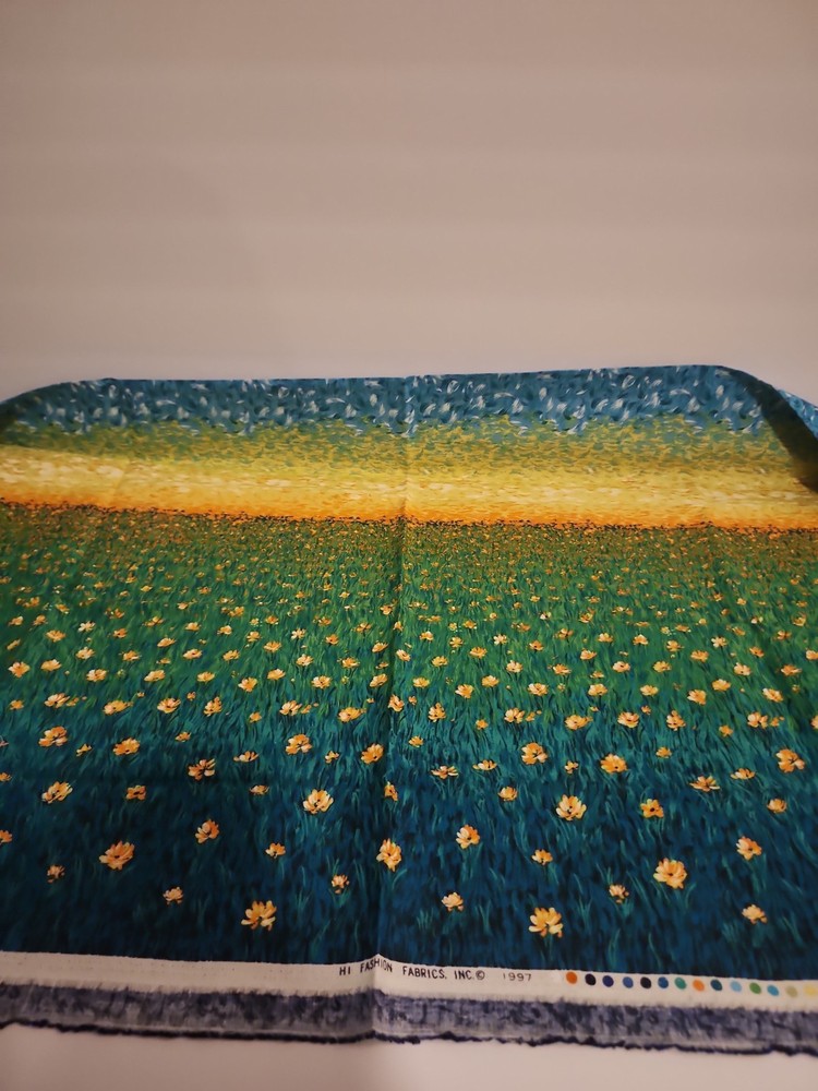 Rare, Out-of-Print (OOP) Vintage 1997 Novelty Quilting Cotton by Hi Fashion…