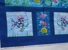 Lot of 10 Fabric Panels pcs Lion King,Safari Animals, Mother Goose, Raggedy Ann