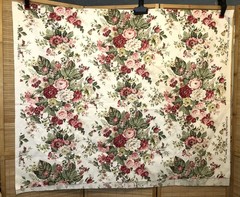 Waverly Original “Darlington” Scotch guard Floral Fabric 3.5 Yards Cottagecore