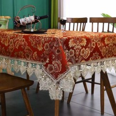 Brocade Fabric Baroque Jacquard Material Craft Floral for Tablecloth Upholstery