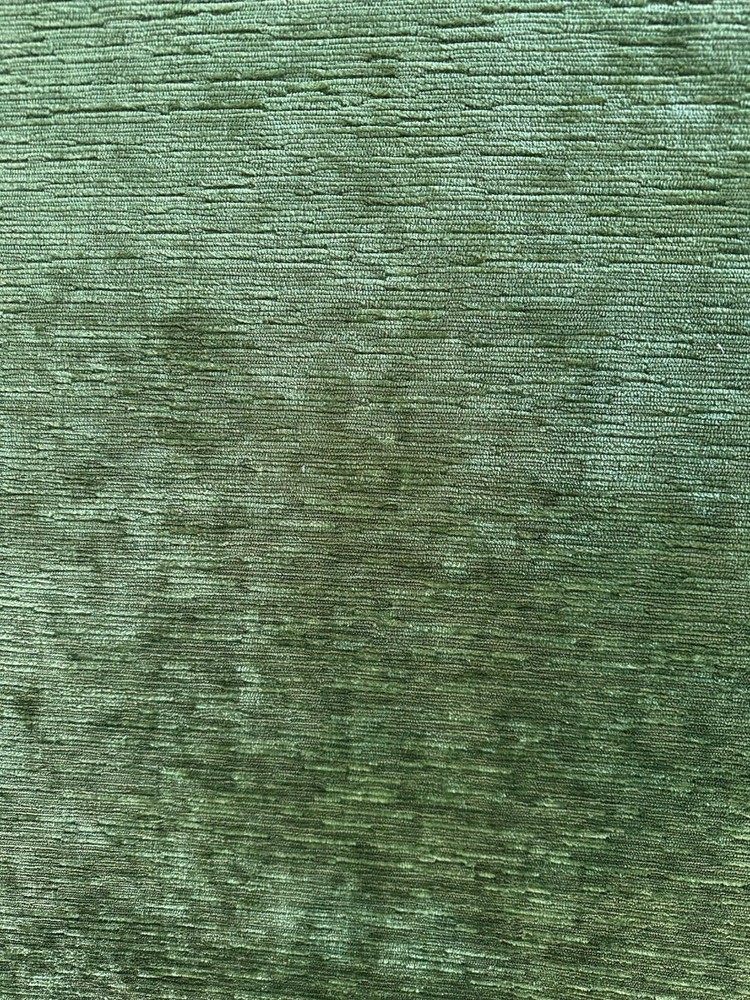 Limerick Leaf Green Chenille Performance Crypton Home Upholstery Fabric