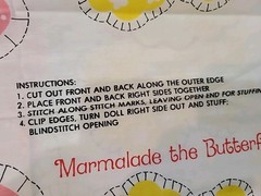 Custard Cat, Marmalade, Pupcake Cut/Sew Strawberry Shortcake Spring Mills 1980