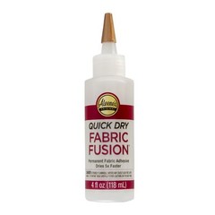 Aleene’s Quick Dry Fabric Fusion 4oz Clear Adhesive for Craft and Fabric Proj…