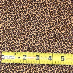 WILD ANIMAL Cheetah looking PRINT 100% COTTON FABRIC by the yard #08 Big Cat