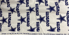 NFL Dallas Cowboys Cotton Fabric 57″ x 60″