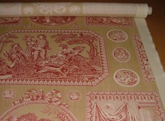 Marvic Textiles Toile Fabric 5.7 Metres Cornelia Curtain Upholstery Cushion