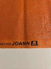 Orange Monochromatic Cotton Fat Eight 9”x21” New