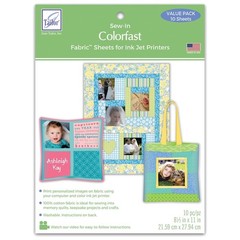 100% Cotton Inkjet Photo Sheets 10-Pack