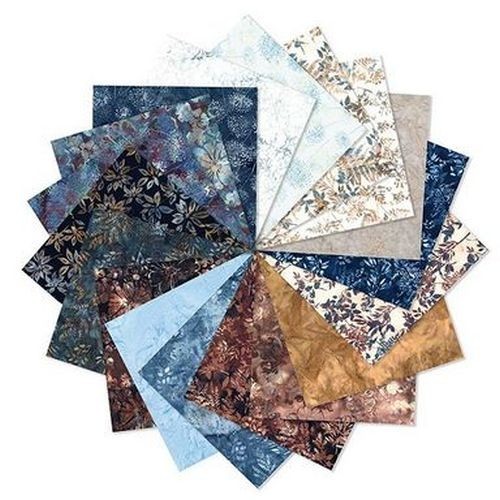 Spring 25 Batiks By Hoffman – Autumn Fat Quarter Bundle #SP25BFQ-66