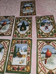 Lot Of Fabric Panels For Quilting,Pillows, Crafts Angels, Cars, Teddy Bear Etc