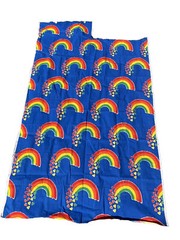 Princess Fabrics Inc #171 Rainbows & Hearts Cotton Fabric 74” See Pictures LGBTQ