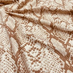 Animal Print Snake Fashion Design Spandex Fabric 60″wide by Yard for Swimwear