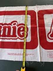 Vintage Fabric 1982 Springs Industries ANNIE pillow Pattern 6153