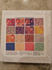 Summer Garden By Benartex Fabric Charm Pack 5×5 Inches 42 Pieces