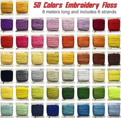 400 + Stück Freundschaftsarmband-Schnur-Set, String-Armband-Bastel-Set mit…