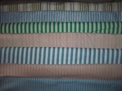 STRIPES 2 tone blenders Cotton quilt FABRIC You Pick SEE INFO 1/2 yd BTHY