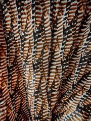 120cm*300cm Textured Cotton Fabric with Bold Animal Print