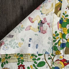 Fairy Tales Children Cotton Fabric Vintage House N Home Fabrics & Draperies 1 Yd