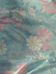 Bundle of Two Pastel Spring Floral Fabrics – Over 5 combined yards