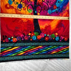 “Fantasia” By Chong Ahwang Panel Timeless, Treasures, Fabrics Of Soho #3133
