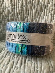 Benartex 40 Strips Of 2.5” Cotton Fabric Factory Sealed