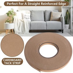 Cardboard Upholstery Tack Strip Sofa Furniture Edges Repair 1/2 Inch x 33 Yards