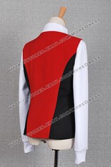James T. Kirk Costume for Star Trek Cosplay Vest Only Red and Black Cotton